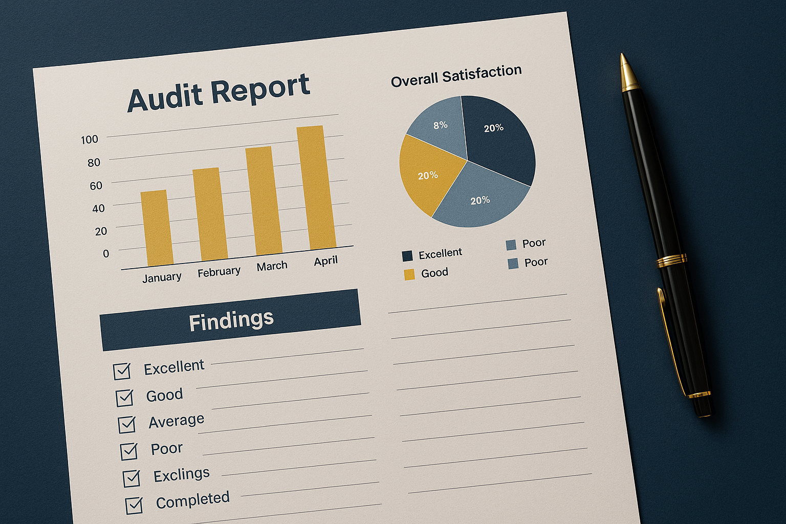 Audit report example